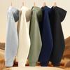 MINISO Fleece-Lined Hooded Zip-Up Cardigan