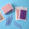100pcs/bag & 200pcs/box  Disposable MicroBrush Eyelashes Extension Individual Lash Removing Swab Micro Brush For Eyelash Extension Tools
