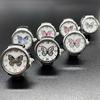 Montre Anneau pour Femmes et Hommes Montre Analogique à Quartz Cadran à Chiffres Romains Bracelet