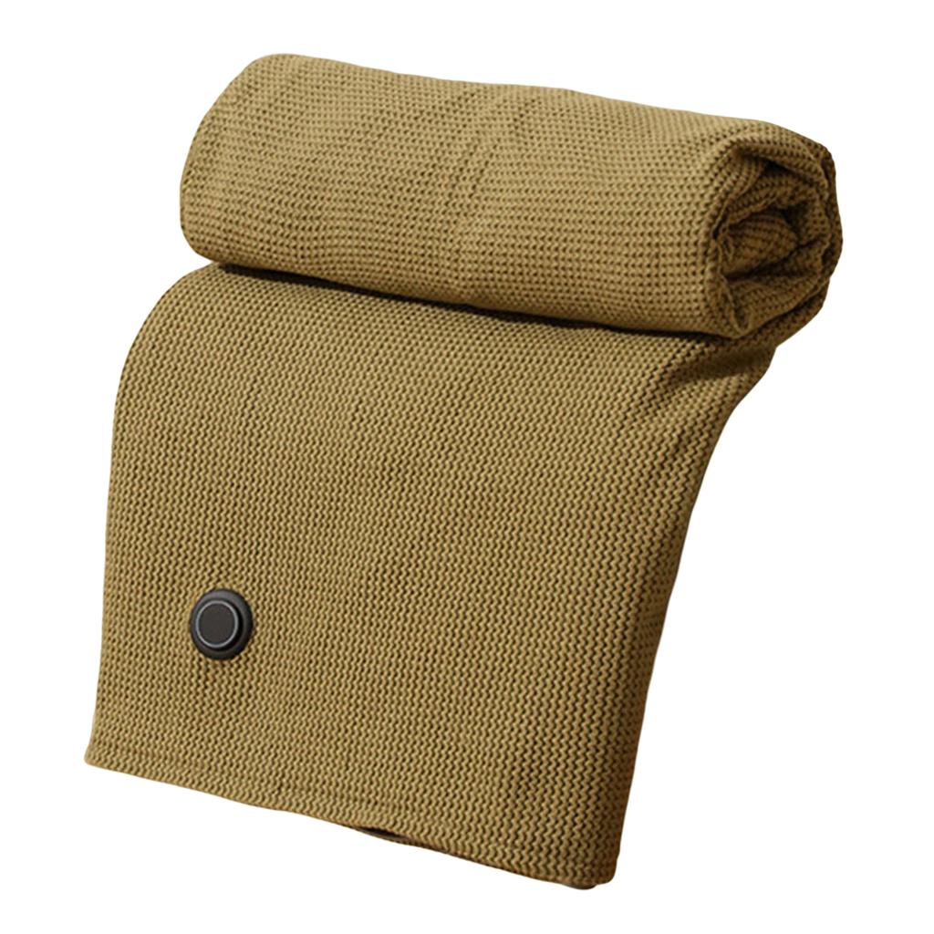 Winter Electric Heated Blanket 3 Heating Level Wearable USB Heating Blanket Soft and Safety Electric Heated Shawl for Home Offic