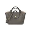 Logo Micro Mark Leather Crossbody Tote Bag Women Bags Dark-Gray 10319HYZP55