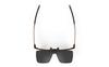 RUDYPROJECT Sportsonnenbrille INKAS Glänzend Rauch Schwarz [RUDY PROJECT] Klappbar Demi-Schildkröte SP681050-0B00
