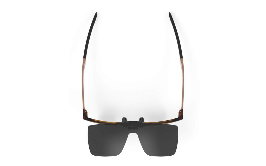 RUDYPROJECT Sportsonnenbrille INKAS Glänzend Rauch Schwarz [RUDY PROJECT] Klappbar Demi-Schildkröte SP681050-0B00