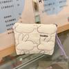 Fashion  Sanitary Napkin Storage Bags Small Cosmetic Bags Flower Pattern Zipper Coin Purses Lady Girls MakeUp Bag Key Money Bags