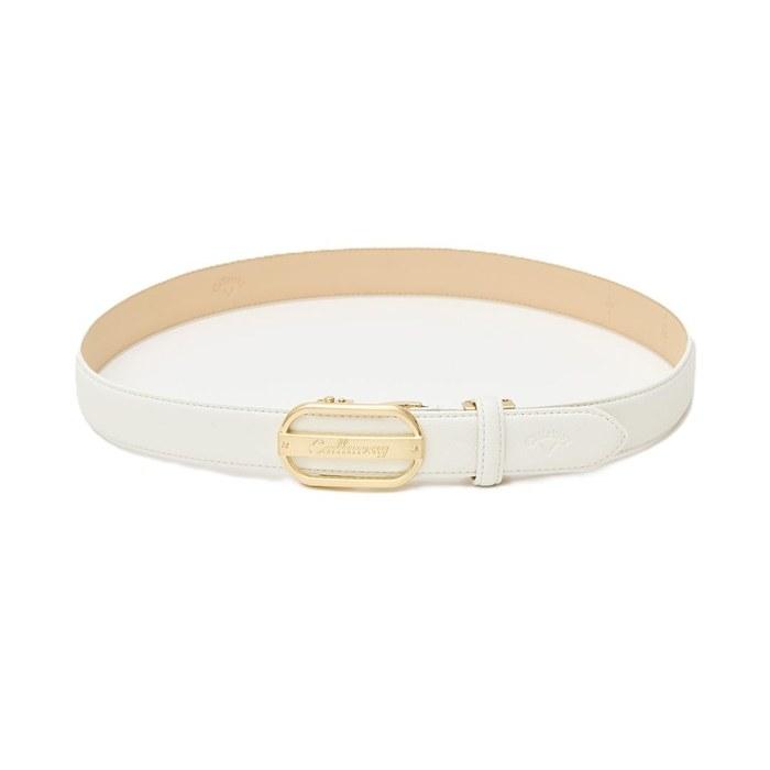 Callaway Belt Serration Belt Stretch Free-Cut Navigation 1030_White FR