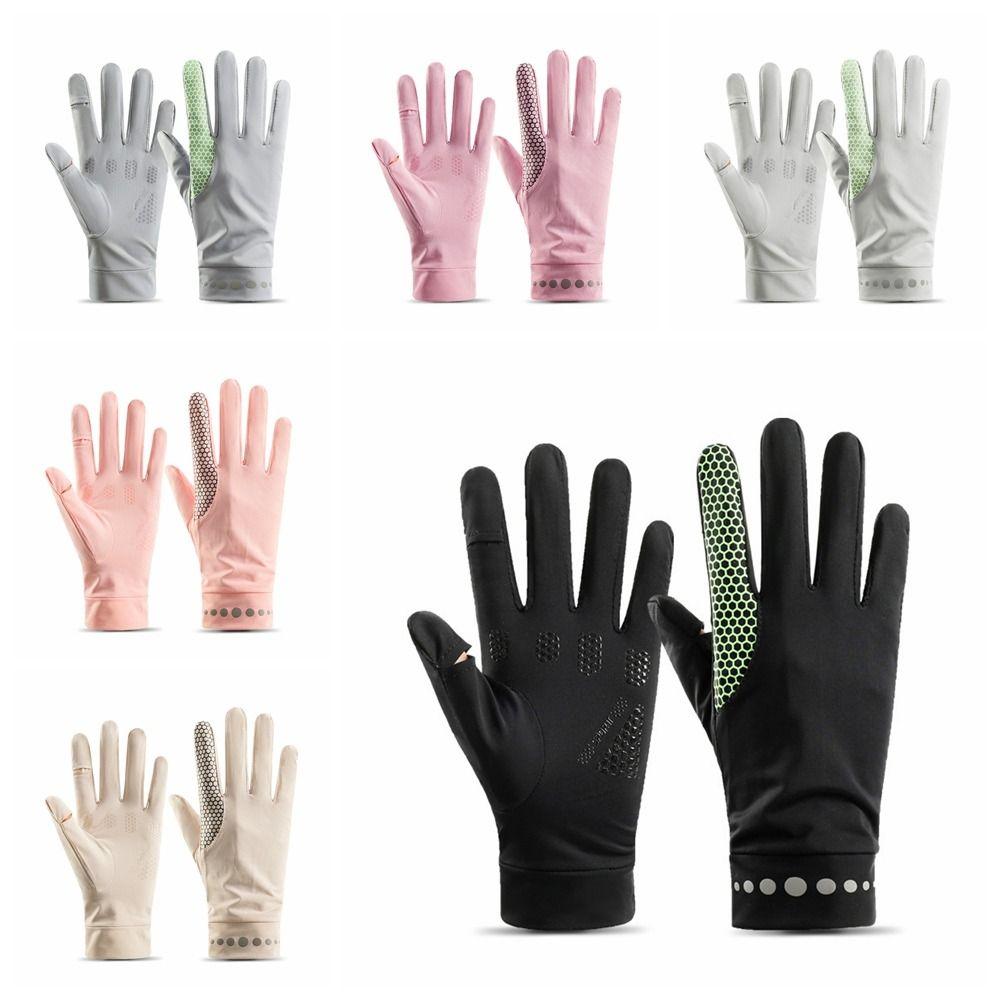 Anti-UV Sun Protection Riding Gloves Breathable Summer Driving Gloves Sunscreen Gloves Cycling
