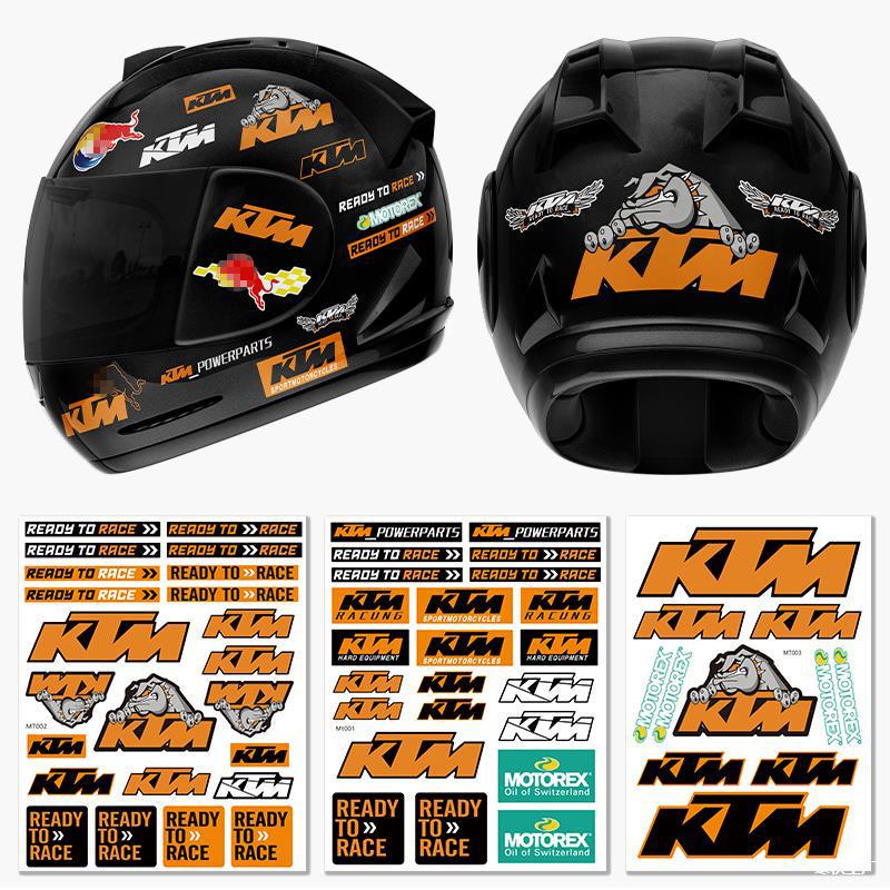Vodotěsné samolepky na motocykl a helmu KTM 390/790 Duke