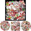 Festive Christmas Series Santa Snowman Stickers Perfect For Suitcases And Laptops