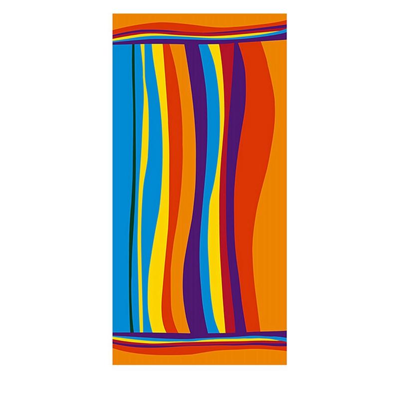 

Colorful Stripe Series Microfiber Quick-Dry Beach Towel 160*80cm