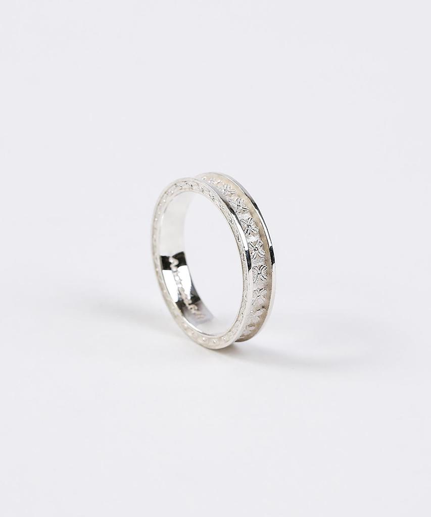 Address669 Antique Flower Ring W