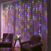 Xiaomi USB Curtain Lights - 8 Lighting Modes LED Fairy String Light for Christmas Halloween New Year Wedding Party Home Garden Decor