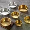 304Stainless Steel Household Korean Cuisine Bowl With Handle Rice Wine Bowls Sauce Seasoning Dish Food Serving Kitchen Tableware