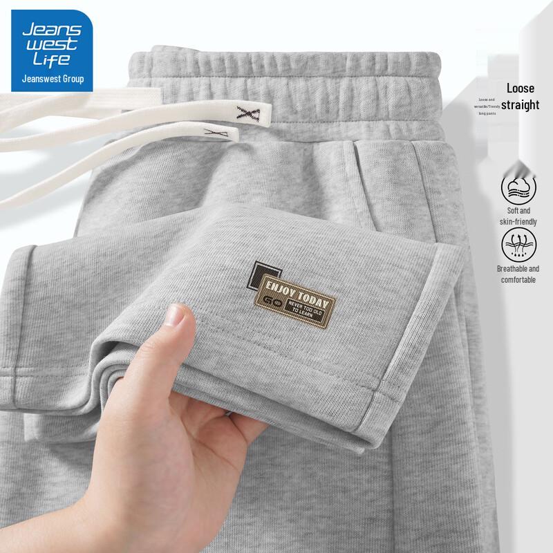 

JEANSWEST LIFE Men s Loose Straight Casual Pants M (170)