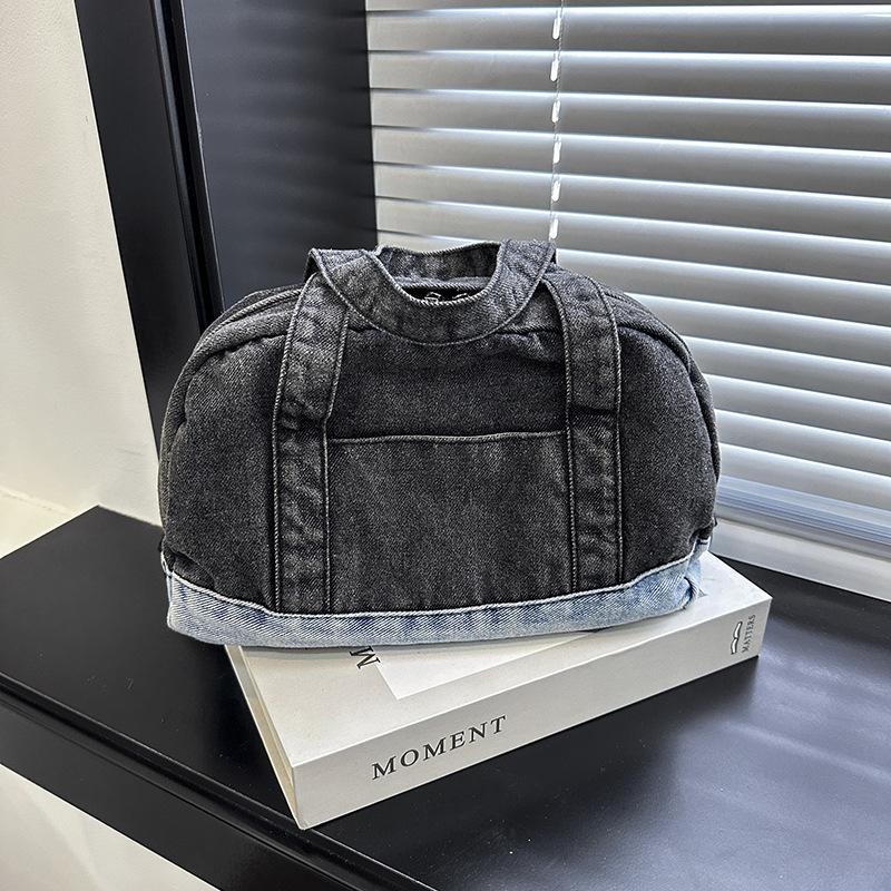 

Джинсовая сумка женская большой вместимости новая повседневная сумка из ткани высококлассная дорожная сумка-подушка