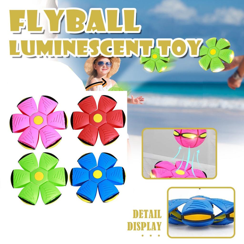 O escapamento de descompressão infantil deforma a bola de disco voador de descompressão