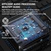 Teyun Q12 Q12m Professional 2 Channels Audio Mixer Interface Sound Card Console Mini USB Recording Mixer For DJ Studio Guitar