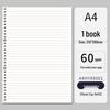A5/B5 Detachable PP Student Notebook, Loose-leaf Multi-hole Binder