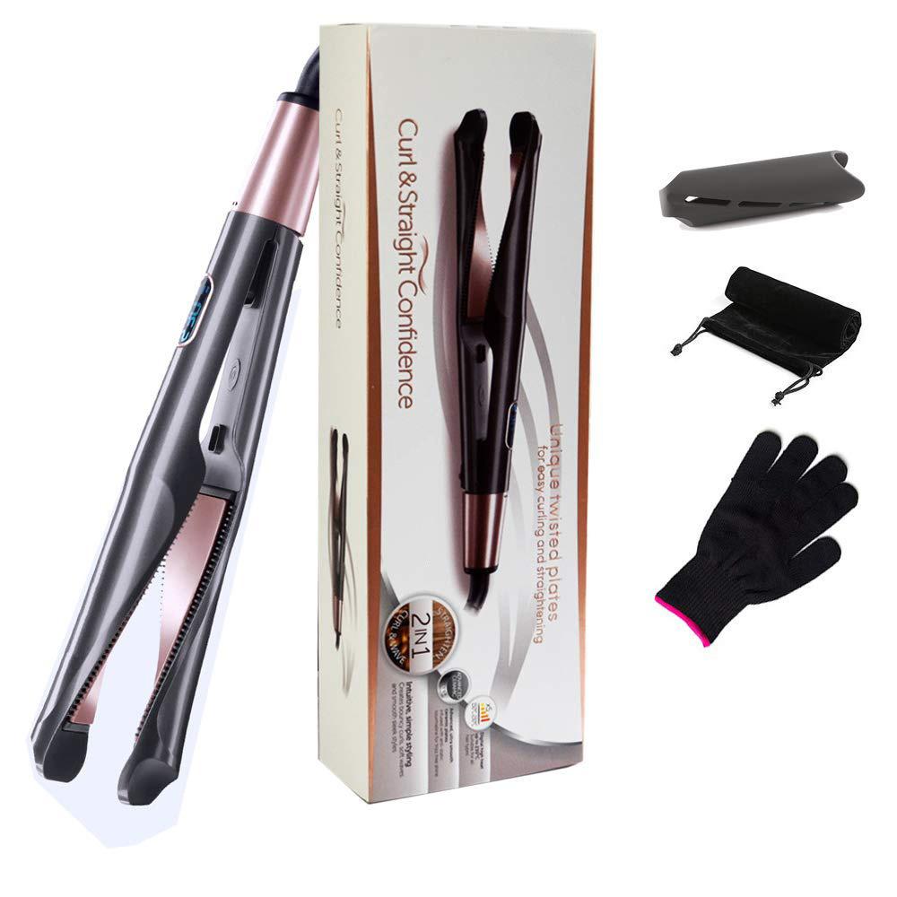 Automatic Rotating Curling Iron Multi-Functional Hot Hair Straightener Spiral Twist Hair Styler