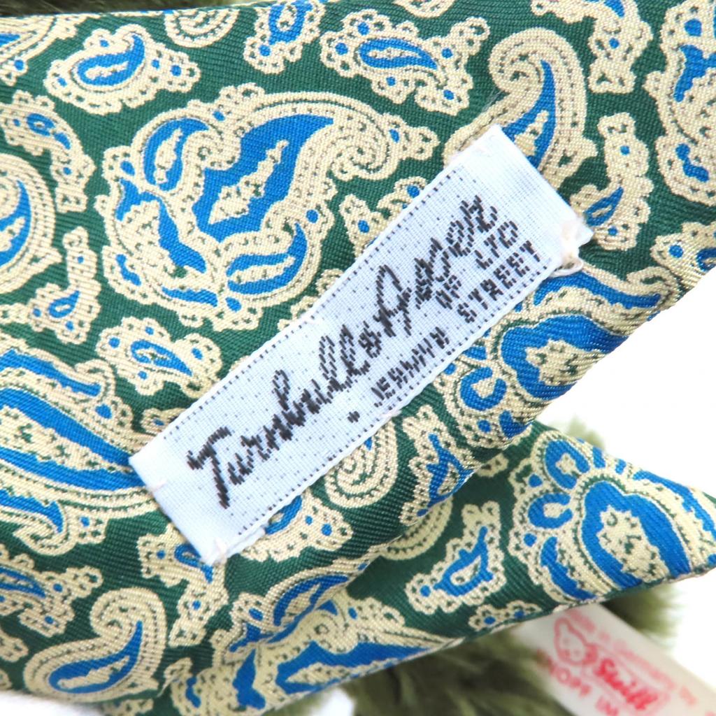 Excellent Steiff Harrods Centenary Bear Musical Bear with Music Box, LimitedEditionof 2000 Used