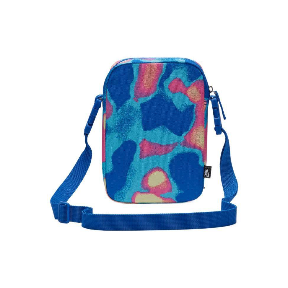 Nike Heritage Letter Print Color Block Zipper Shoulder Bag Unisex Shoulder Bag DR6251-405