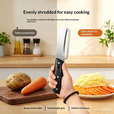 Stainless Steel Kitchen Peeler Multi-Function Kitchen-Specific Peeler For Slicing Fruit Vegetables