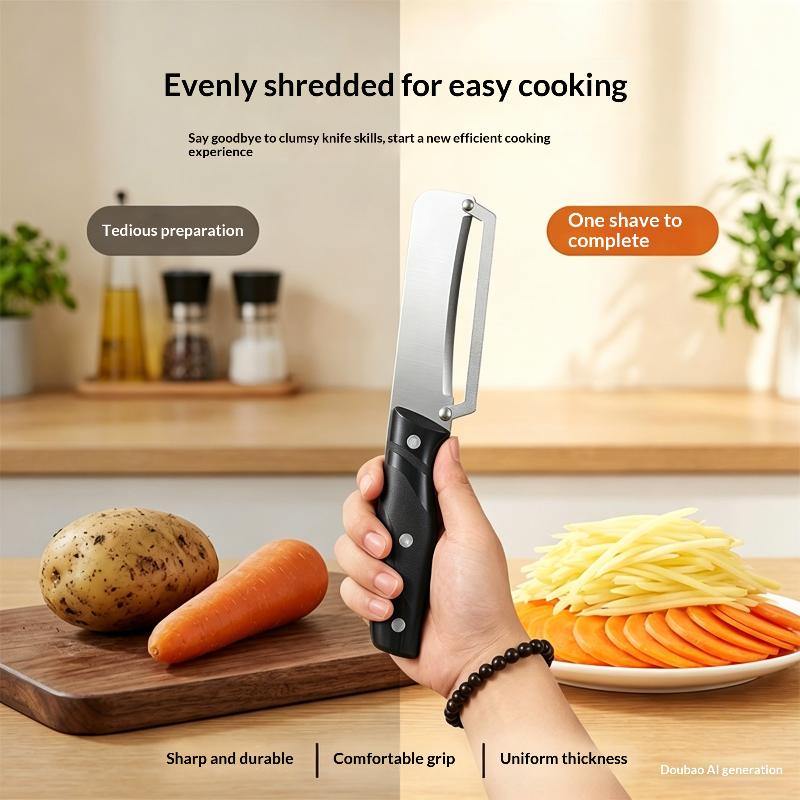 

Stainless Steel Kitchen Peeler Multi-Function Kitchen-Specific Peeler For Slicing Fruit Vegetables 1pc