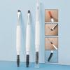 Eyebrow Brush with Soft Bristles for Natural Makeup Looks Double Ended Eyeliners Makeup Brush Lip Cosmetic Brushes