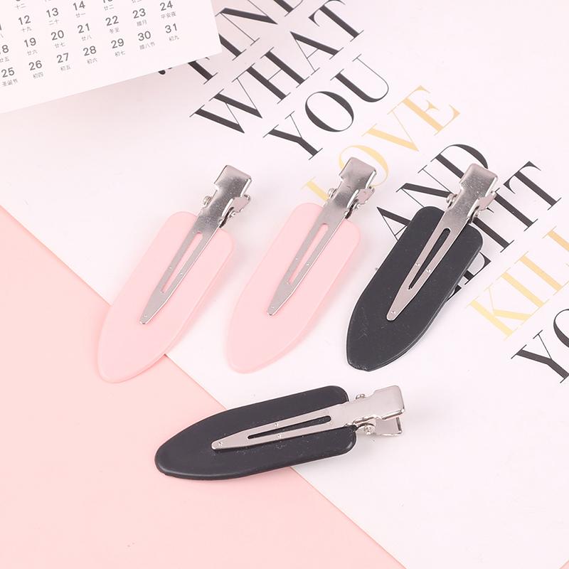 10Pcs/Set No Bend Seamless Hair Clips Makeup Clip Washing Face Accessories Seamless Barrettes Salon Styling Fixed Accessories