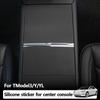 Central Control Panel For Tesla Model 3/Y/YL Highland Console Cover Panel Patch Protective Sticker Auto Interior Accessories