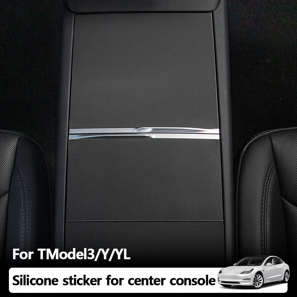 Central Control Panel For Tesla Model 3/Y/YL Highland Console Cover Panel Patch Protective Sticker Auto Interior Accessories
