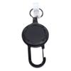 Retractable Keychain Professional Thickened 1mm Stainless Steel Wire Rope Prevents Lost Carabiner