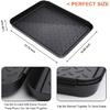 3PCS Boot Tray Heavy Duty Shoe Mat Trays,Storage Tray,Dog Bowl or Cat Bowl Mats Trap Mud to Protect Floor 13.7X10.8 Inch