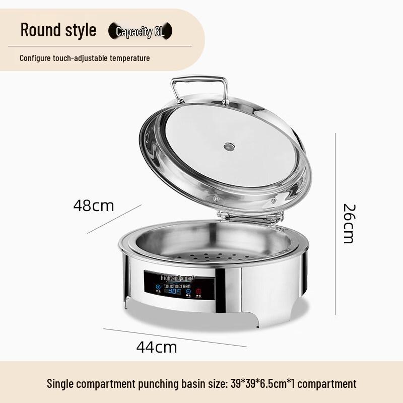 Stainless Steel Hydraulic Buffet Food Warmer