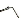 Slanted Rod Cymbal Expansion Bracket for Portable Rack Drum Set Accessories