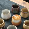 1 szt. Retro japoński styl ceramiczny kubek do kawy grube ceramiczne kubki do wody ceramika popołudniowa herbata kubek do herbaty śniadanie kubek do mleka 200 ml