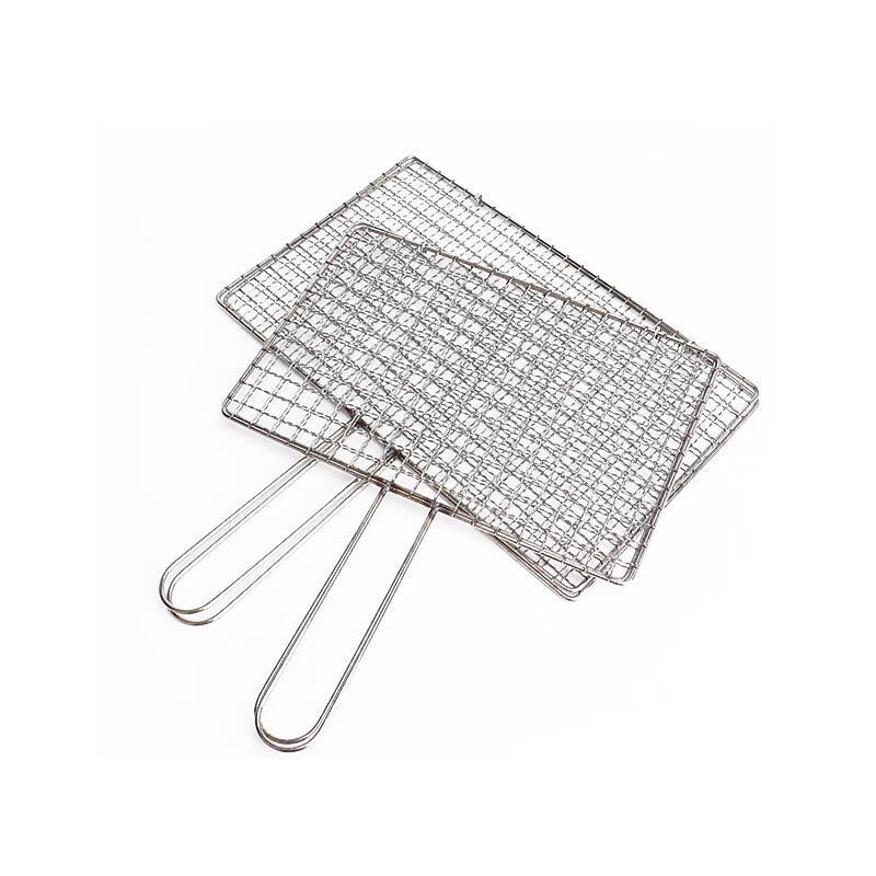SMVP Heavy-Duty Steel Mesh BBQ Grilling Basket