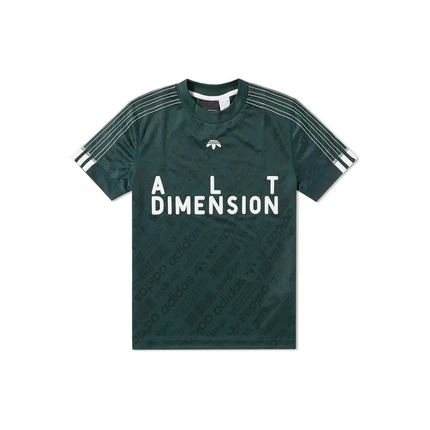 Adidas Originals ALEXANDER WANG Soccer Jersey Men s Green CW0506 M