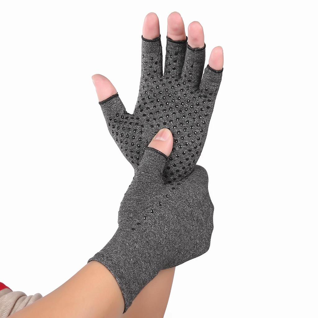 Unisex Breathable Anti-Slip Sports Training Gloves - Half-Finger, Joint Support
