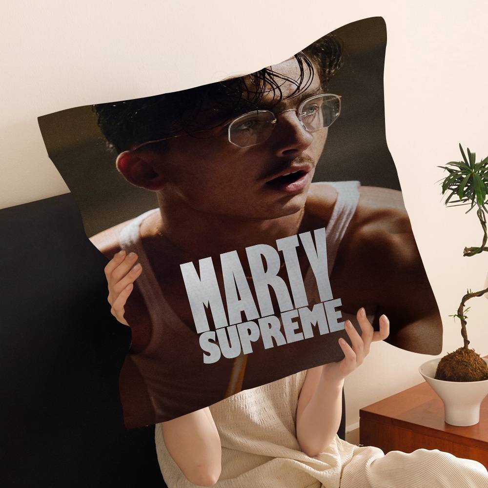 

Movie MMarty Supreme Pillow Gifts Home Office Furnishings Bedroom Sofa Car Cushion Cover Case xcm 30x30 cm