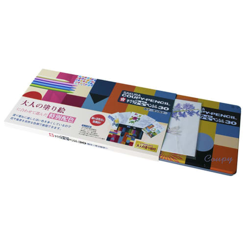 Sakura Crepas Colored Pencil Coupy 30 Colors Barva na barvě FY30NU