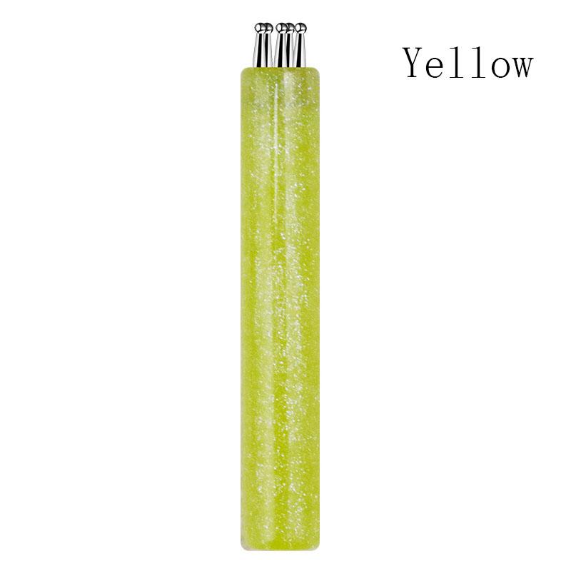 

Acrylic Handle Nail Art Styling Pens - Multi-Color One-Stroke Flower Pattern Nail Brushes for DIY Manicure