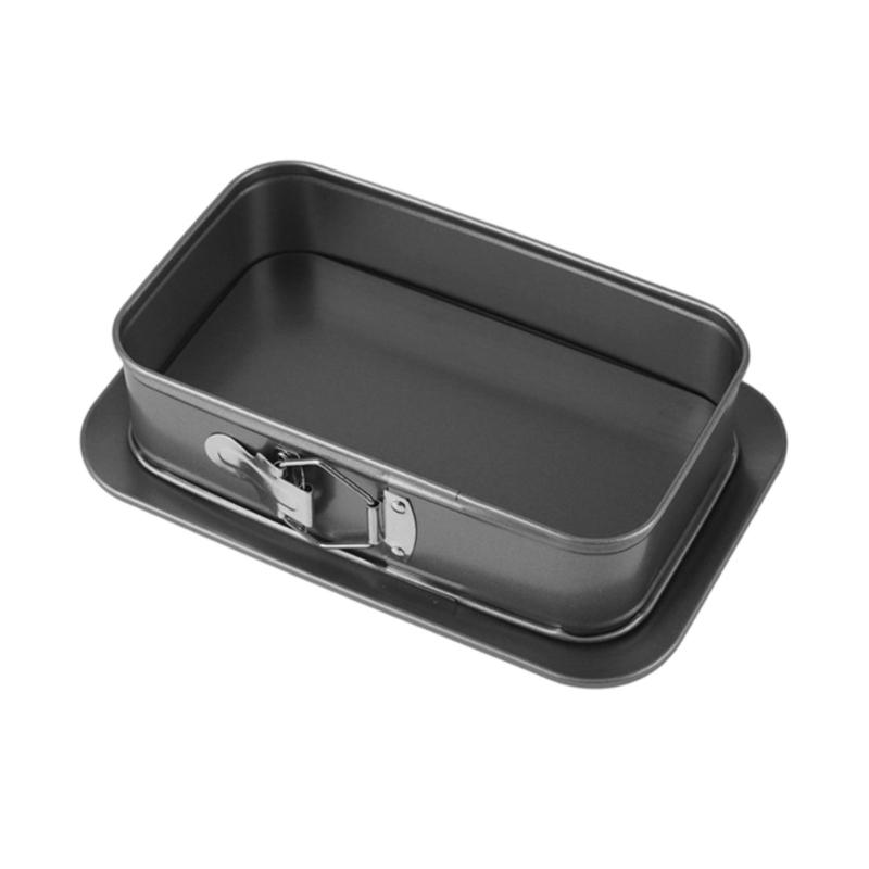 

Прямоугольная форма для выпечки с антипригарным покрытием, герметичная конструкция, подходит для духовки и посудомоечной машины, форма для торта, форма для чизкейка 1