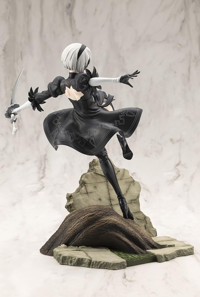 KOTOBUKIYA ARTFX J 2B scale PVC painted finished figure NieRAutomata Ver1.1a 1/8