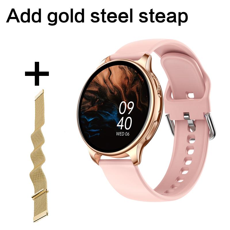 696 Bt Call Smart Watch Men Women Rotating Button Smartwatch Heart Rate Test 1.32 Inch 360*360 Relojes Inteligentes Ladies