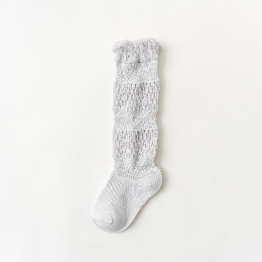 0 To 2 Yrs Baby Girls Boys Knee High Socks Toddler Warm Cotton Stockings Breathable Mesh Long Socks For Newborn Infant