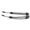 Solar Connector Y Branch 1 to 4 Waterproof Parallel Adapter Splitter for Outdoor