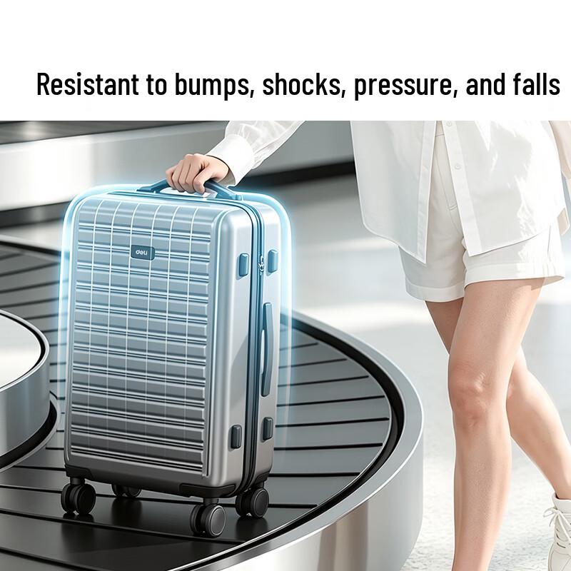 Deli Hardside Carry-On Spinner Luggage with TSA Lock