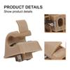 2x Sun Visor Clips For W201 190 Class 1982-1993 High Quality