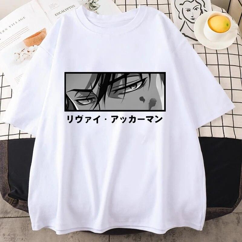 

2024 Новая футболка с принтом, модная футболка в стиле аниме Harajuku, летние повседневные свободные топы с короткими рукавами и круглым вырезом 3XL