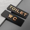 Men Women Toilet Signs WC Signage Shopping Mall Office Buildings Door Plates Reminder Indicator Plaque Public Toilet Guide Sign